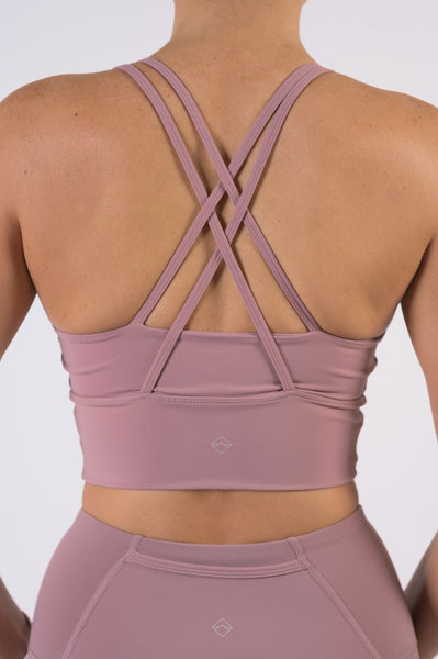 Venture Racerback Tank with Built-in Support Mauve